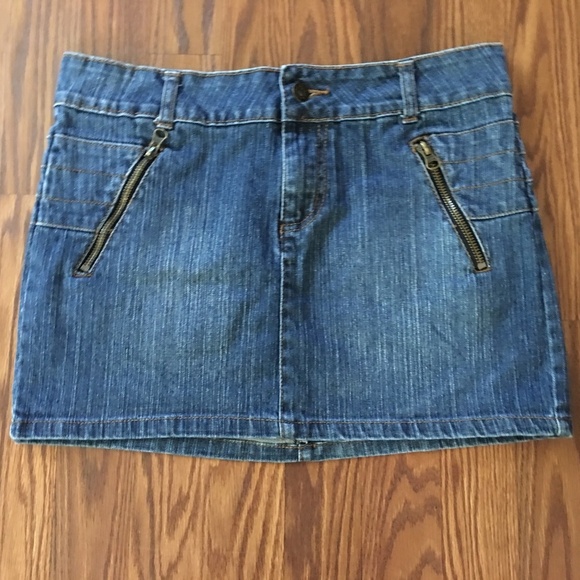 Ghosts & Angels Denim Mini Skirt Sz M - Picture 2 of 8